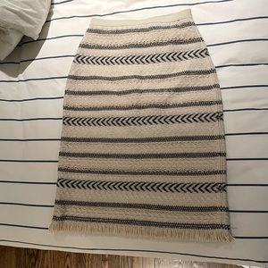 Tory Burch striped pencil skirt